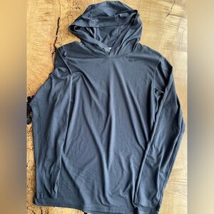 Nike Dri- Fit Gray Hoodie Shirt